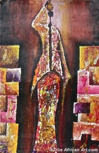 True African Art.com Artist Willie Wamuti
