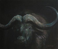 Wildlife Painting - African Buffalo