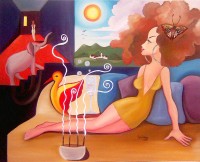 Oil on canvas