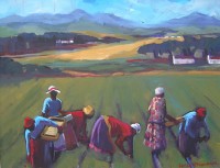 Strawberry Pickers, Stellenbosch - 2