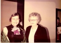 LaVerne &amp; Mother, Belle Harrell