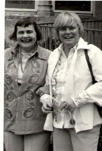 Clark & poet Jean Pumphreys Clark & poet Jean Pumphreys