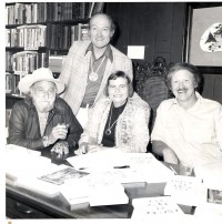 Ted DeGrazia (l.) &amp; LaVerne Clark