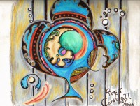Earth Mirror Paisley