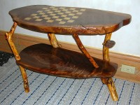 The Two Nuts Chess Table