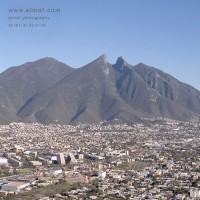 Aerial photo of Monterrey, Mexico