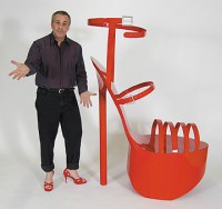 Giant High Heel Shoe Sculpture