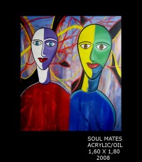 Soul mates.