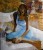 La femme avec bed