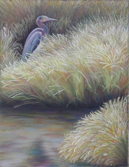 heron pastel