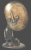 Bronze man and suitcase