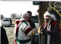 Joe American Horse's Hwy. Blessing