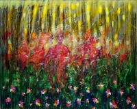 Dancing in the woods