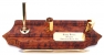 Custom Made Thuyawood Burl Desk Set