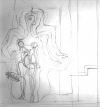 Dali line pencil frame