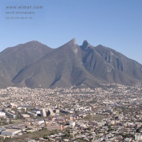 Aerial photo of Monterrey, Mexico