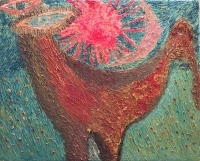 twobirdsSunandMoon.jpg/oil on canvas