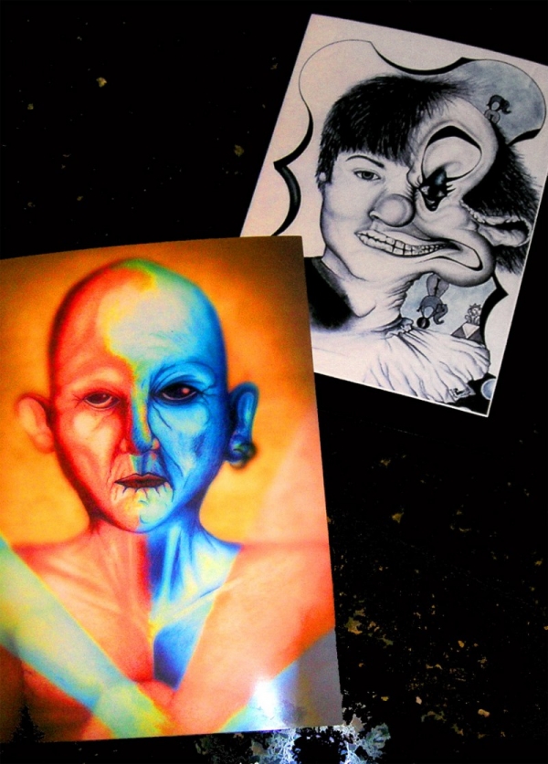 Drawings by Dustin Lindell