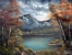 Autumn leaves22x28 oil on canvas