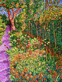 The Path in Monet's Garden The Path in Monet's Garden