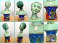 Mermaid Bust